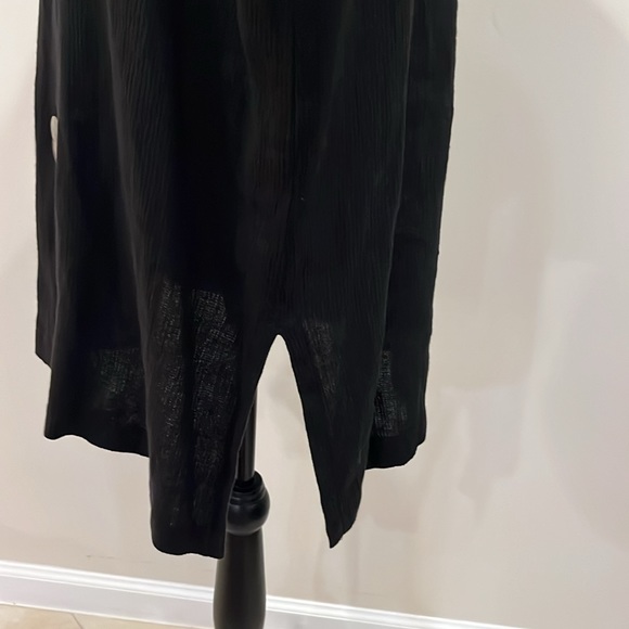 David Dart Collection Vintage Linen Black Jacket Large Made in USA - Picture 4 of 12